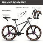 27 5  Ecarpat Mountain Bike 21 Speed Dual Disc Brakes Racing Bicycle Adult A2730