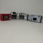 Digital Cameras Lot Of 4  2  Kodak  1 Sony  1 Vivitar For Parts Or Repair