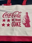 New W tags 2013 Coca Cola Canvas 18    Tote Measures 22 X 15 With Wristlet