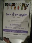Genesis Poster Turn It On Again The Tour September 7