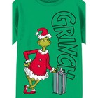Dr  Seuss  The Grinch Girls Graphic T-shirt Green Large