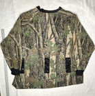 Vintage Smart Parts Trebark Paintball Jersey Long Sleeve Shirt L Green Camo