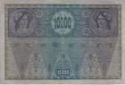 Currency Austria 1918 Wwi Hungarian Reich Banknote 10000 Kronen Circulated