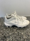 Nike Vapor Edge Shark 2 Football Cleats Dh5089-100 Youth Size 6y White Gray