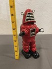 Robby The Robot Tin Wind   up Toy Red Forbidden Planet Vintage Style Japan  b33 