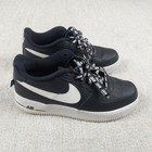 Nike Air Force 1 Lv8 Gs Nba Sneaker Women Size 8   6 5y Black Basketball Shoes 