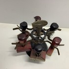 Vintage First National Bank Ink Stamps With Holder Lot