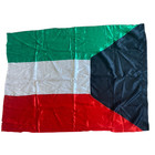 Vintage Flag Of Kuwait  1970s   Size  43 X 31 5