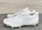 Adidas Men   s 8 5 Juice Pack Adizero Electric Speed Football Cleats White Ie4413