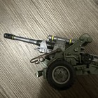 Howlitzer Artillery Gun Milirary Plastic Toy Wheeled Pull Behind Automatic