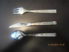 British Airways Concorde Airplane Arthur Price Cutlery Knife Spoon Fork Rare Set