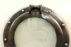 Aluminum Porthole Brass Antique Finish Window Ship Styled 17  Round Wall Decor