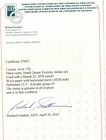 Canada  37d Used Fine With March 22 1870 Date Cancel   with Certificate  