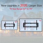 Lcd Led Plasma Flat Tilt Tv Wall Mount Bracket 32 37 42 46 50 52 55 57 60 65 70