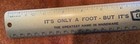 Vtg Craftsman Tin Metal Flex Ruler    its Only A Foot But Its Craftsman By A Mile   