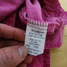 Vintage Oshkosh Bgosh Pink Corduroy Vesteak Overalls 24m Made In Usa Snap