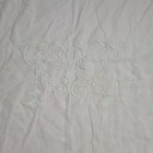 Pom Pom At Home Big Pillow Pink Ruffle Embroidered Baby Girl Nursery Linen 28x36