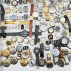 Vintage Seiko  Invicta  Pulsar  Etc  Lot Of 100 Men s Quartz Wristwatch 6