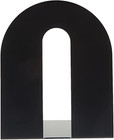Heavy Duty 1  Bookends  Non-skid Base  Black  Pair  93142 