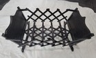 Antique Primitive Accordion Folding Wood Rocking Baby Doll Cradle Bed
