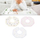 Baby Unisex Cotton Bibs Soft Comfortable Absorbent Saliva Towel For Drooling