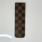 Louis Vuitton Damier Etui 1 Stylo Pen Case pen Holder  Authentic Rare