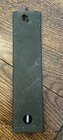 Vintage Springfield Instrument Co Thermometer Glass Yellow black Plastic Used