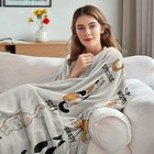Cat Gift For Women     With Cats On It 50  X 60  Throw Blanket Funny Pet Themed   