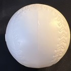 Vintage Fisher Price Replacement 3  White Hard Plastic Baseball For Toddler Bat