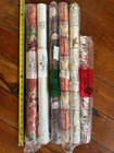 Sally Foster Vintage Gift Wrapping Paper 24      18     Lot Of 5 Rolls Original Pack