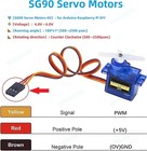 Wwzmdib Sg90 Micro Servo Motor For Arduino Raspberry Pi Diy  3 Pcs  