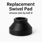 Replacement Swivel Pad For C-clamp    3d Printed    1-1 4    Dia  Fits 0 30   0 58    Ball