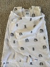 Halo Baby Sleep Sack Swaddle Newborn 0-3 Months Cotton Penguins White   Gray