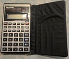 Vintage Sharp El-509s Scientific Calculator Black Silver 