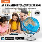 Vevor Educational Globe For Kids 10 In 254 Mm  Interactive Ar World Globe Gifts