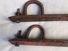 2 Large Reclaimed Barn Door Hinges 32 