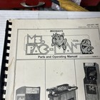 Original Factory  Arcade Video Game Manual Ms Pac-man Midway Pacman
