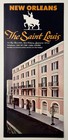1970s The Saint Louis Luxury Hotel New Orleans Louisiana Vintage Travel Brochure