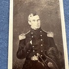 Antique Civil War Cdv Photograph Union Major Robert Anderson Fort Sumter Anthony