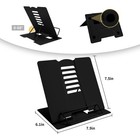 Camelmother Metal Book Holder Adjustable Book Stand For Reading