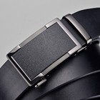 Men s Click Ratchet Belt Dress With Sliding Buckle Adjustable Trim To Exact Fit 