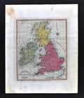 1812 Darton Union Atlas Map United Kingdom England Scotland Ireland London Uk