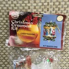 1975 Walco Holiday Christmas Eve Ornament Kit  3496 Sequins Beads Vintage New