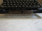 Fabulous Collectible Antique No  5 Standard Underwood Typewriter