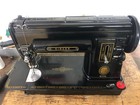 Singer 301a Sewing Machine Black Short-bed With Case And Some Accessories
