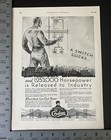 1930 Southern California Edison Co  Los Angeles Low Cost Power Vintage Print Ad
