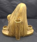 Vintage Mary And Baby Jesus 3 Candle Holder Made In Japan-dickson 