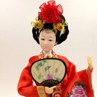 11 8  Ancient Chinese Four Beauty Yangguifei Silk Statues Art Embroidery Dolls