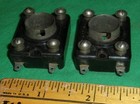  2  Western Electric 121-a Tube Sockets For 215a Tubes Clean   1919 