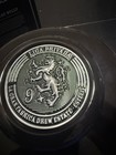 Liga Privada No  9 Black Ceramic Jar Humidor With Lid In Box Drew Estate